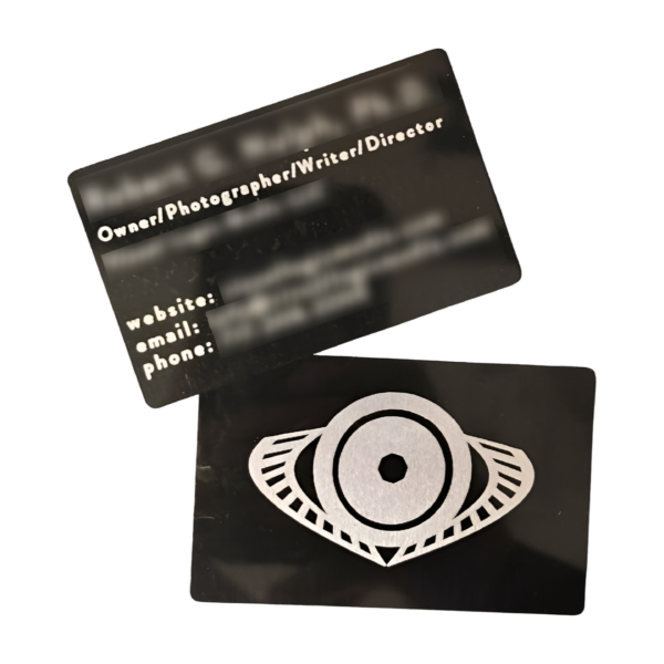 Engraved Metal Business Cards - Image 4