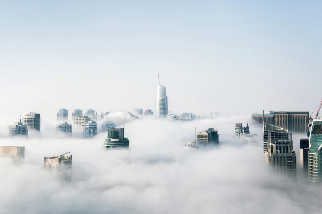 A business rising above